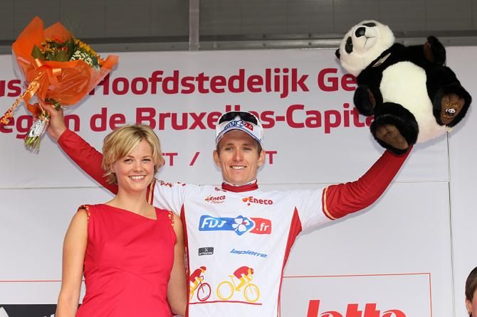 Arnaud Demare (FDJ) took the race lead on stage 2 of the Eneco Tour