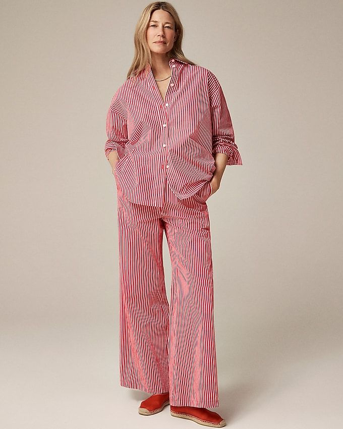 Cosmo Pant in Oxford Stripe