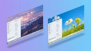 Zorin OS shown on various laptops and PCs.