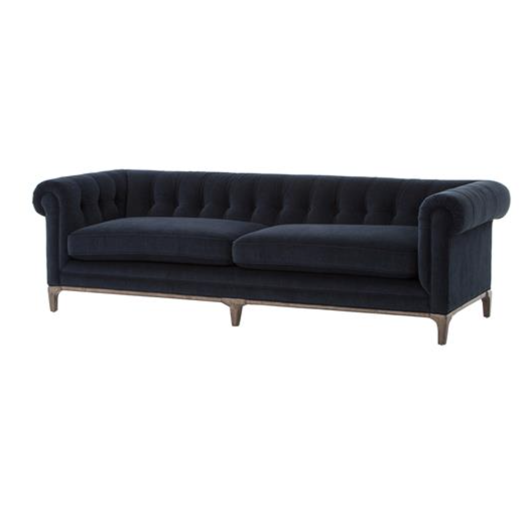 The 12 best velvet sofas made for reclining beautifully on
