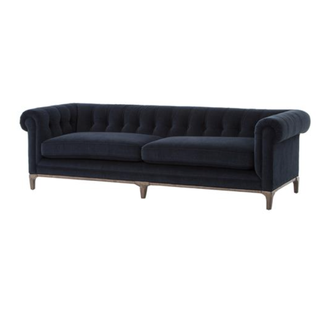 Dorian velvet tufted sofa