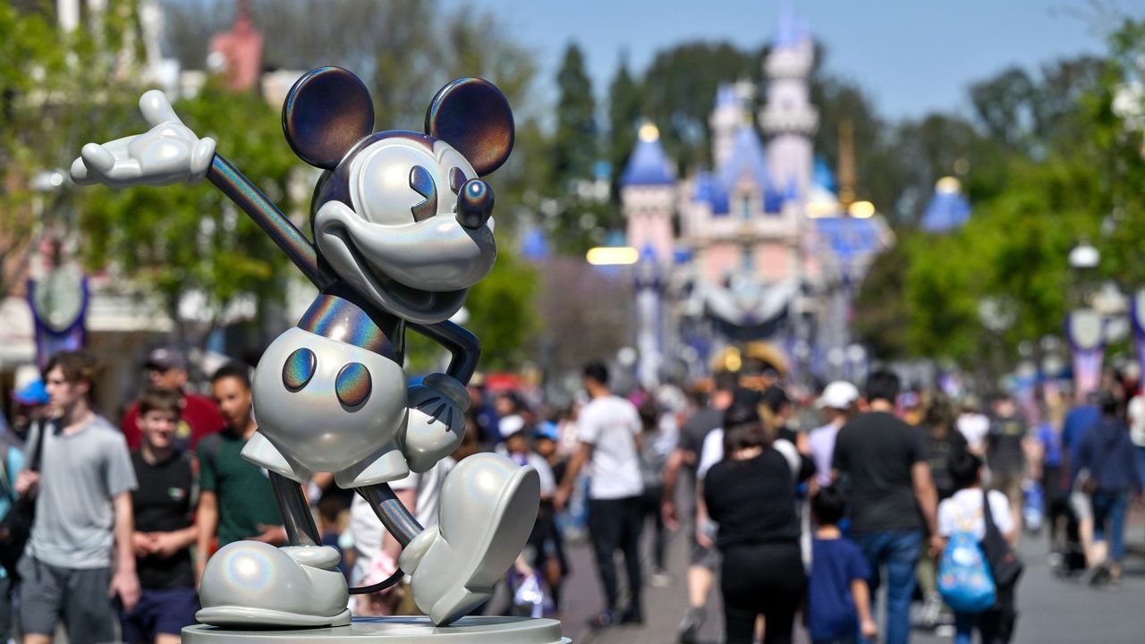 Mickey Mouse statue