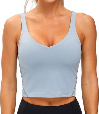 THE GYM PEOPLE, Longline Sports Bra 