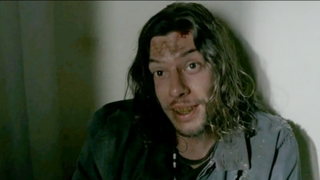 One of the leaders of the wolves in The Walking Dead.