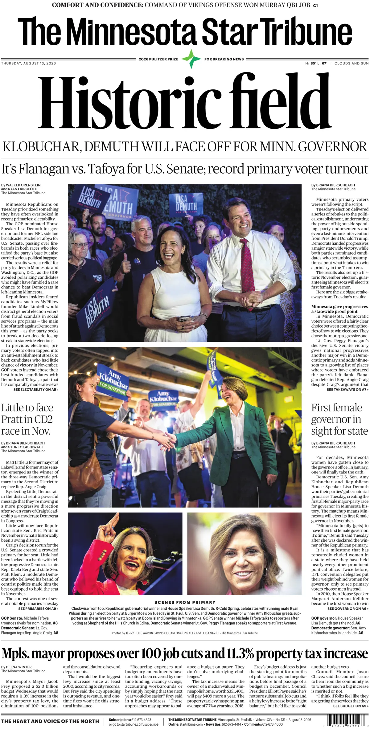 The Minnesota Star Tribune