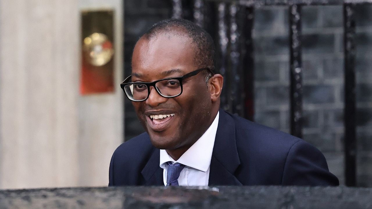 Kwasi Kwarteng in Downing Street