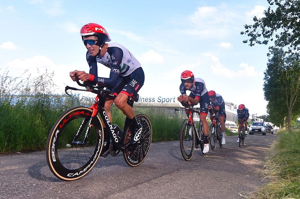 Przemyslaw Niemiec of Poland and UAE-Team Emirates