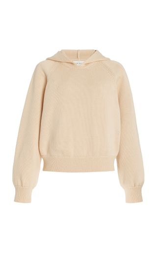Park Hooded Knit Cotton Sweater