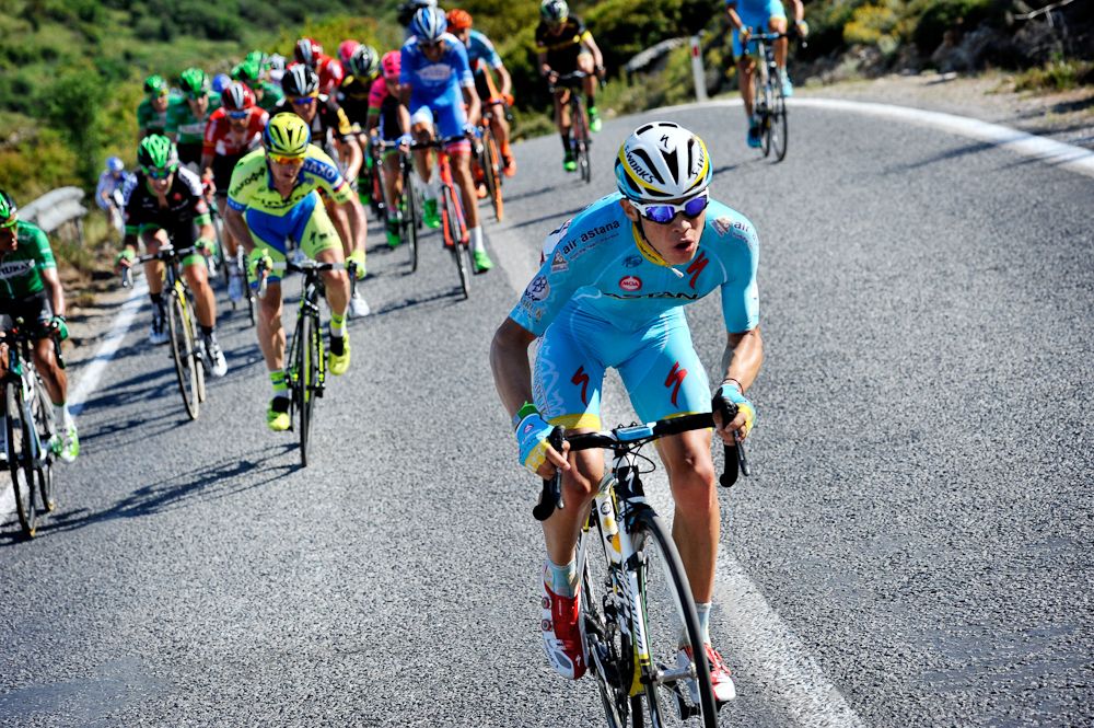 Miguel &Aacute;ngel L&oacute;pez on the attack during stage 6 in Turkey.