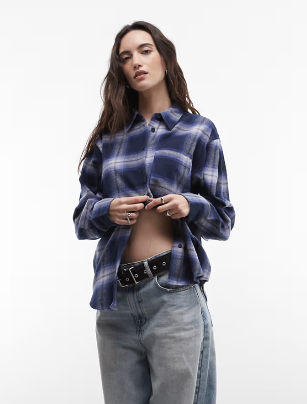 ASOS DESIGN, Oversized Brushed Shirt