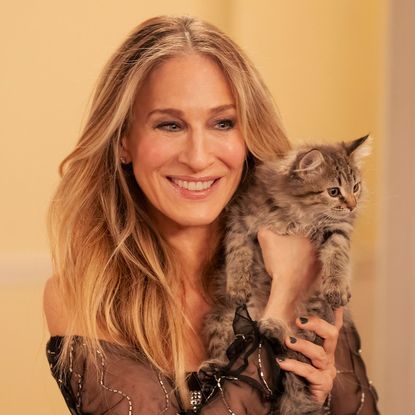 Sarah Jessica Parker and her new cat