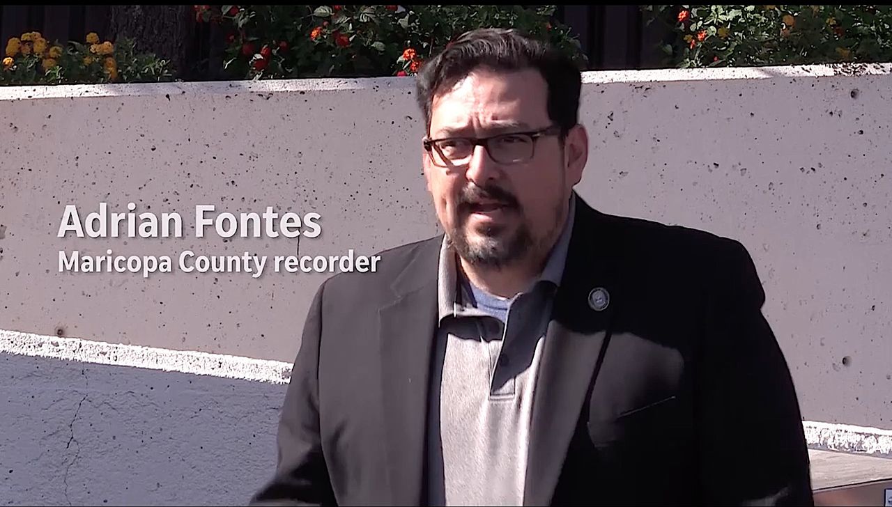 Maricopa County recorder Adrian Fontes