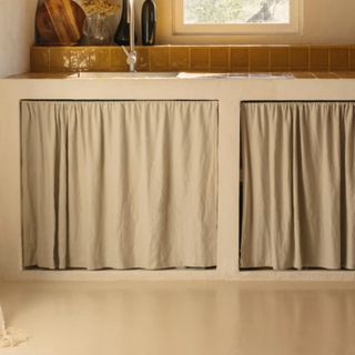 Linen Kitchen Curtains