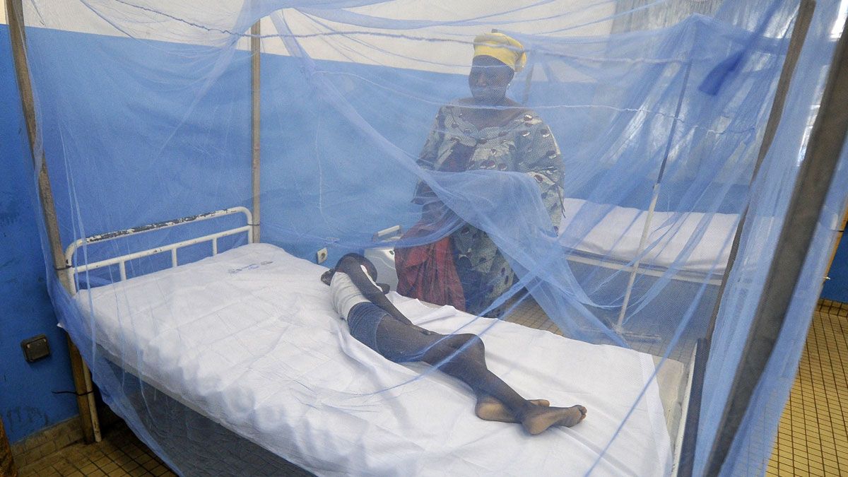 Malaria patient