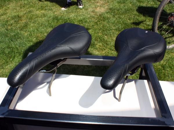 The value-priced Bontrager Evoke Race and Race WSD saddles costs just US$59.99 and features hollow chromoly rails.