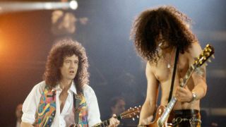 Brian May and Slash
