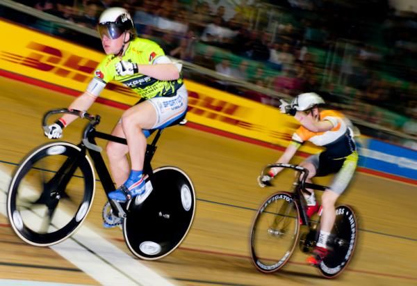 Matt Rotherham caps a superb event to win the Keirin from Ryan Watmough