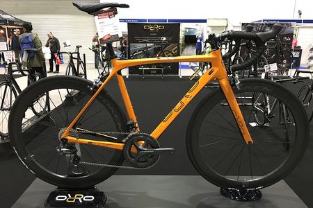 Orro's Gold STC Signature bike in orange colour