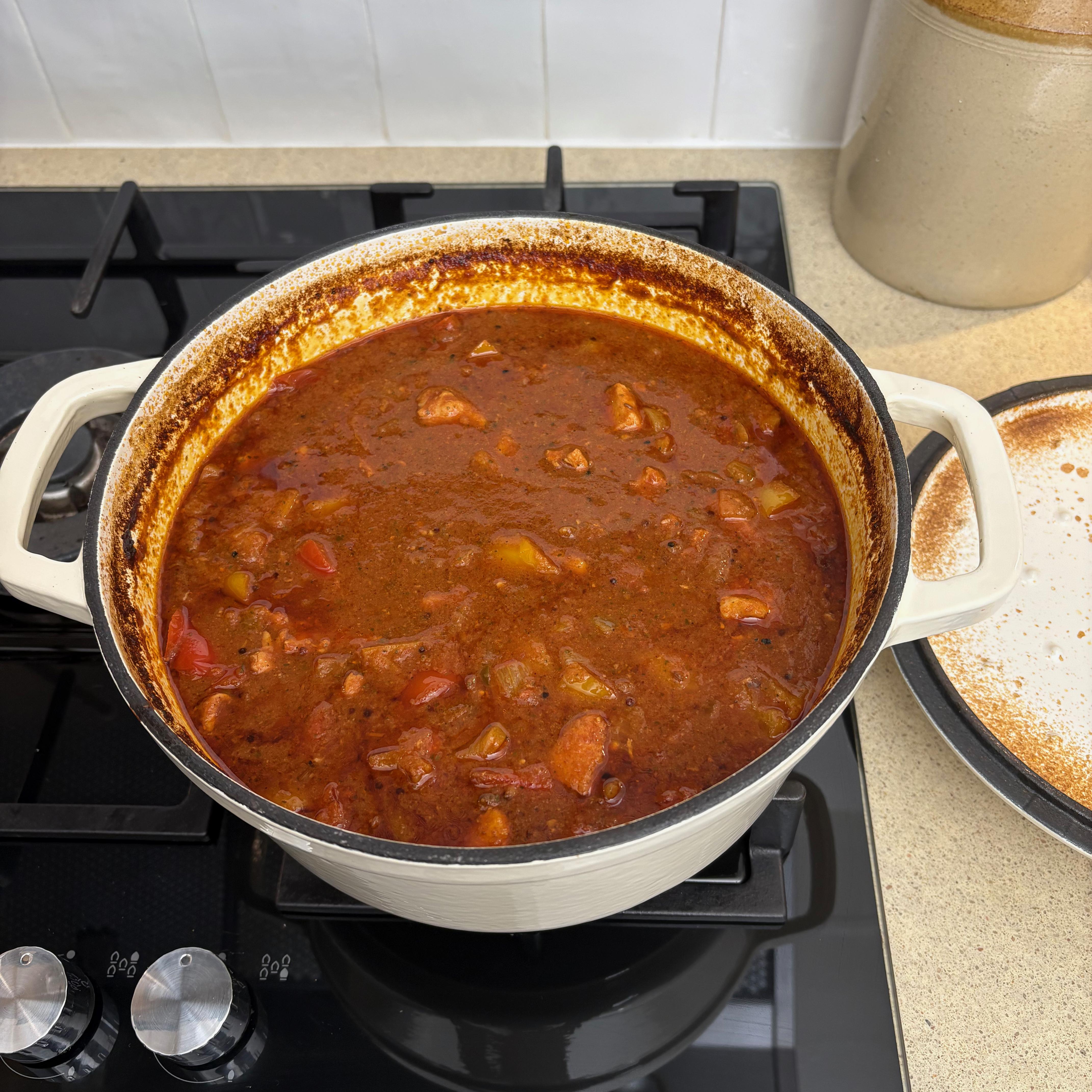 Testing the Salter Chester Cast Iron Casserole Dish set