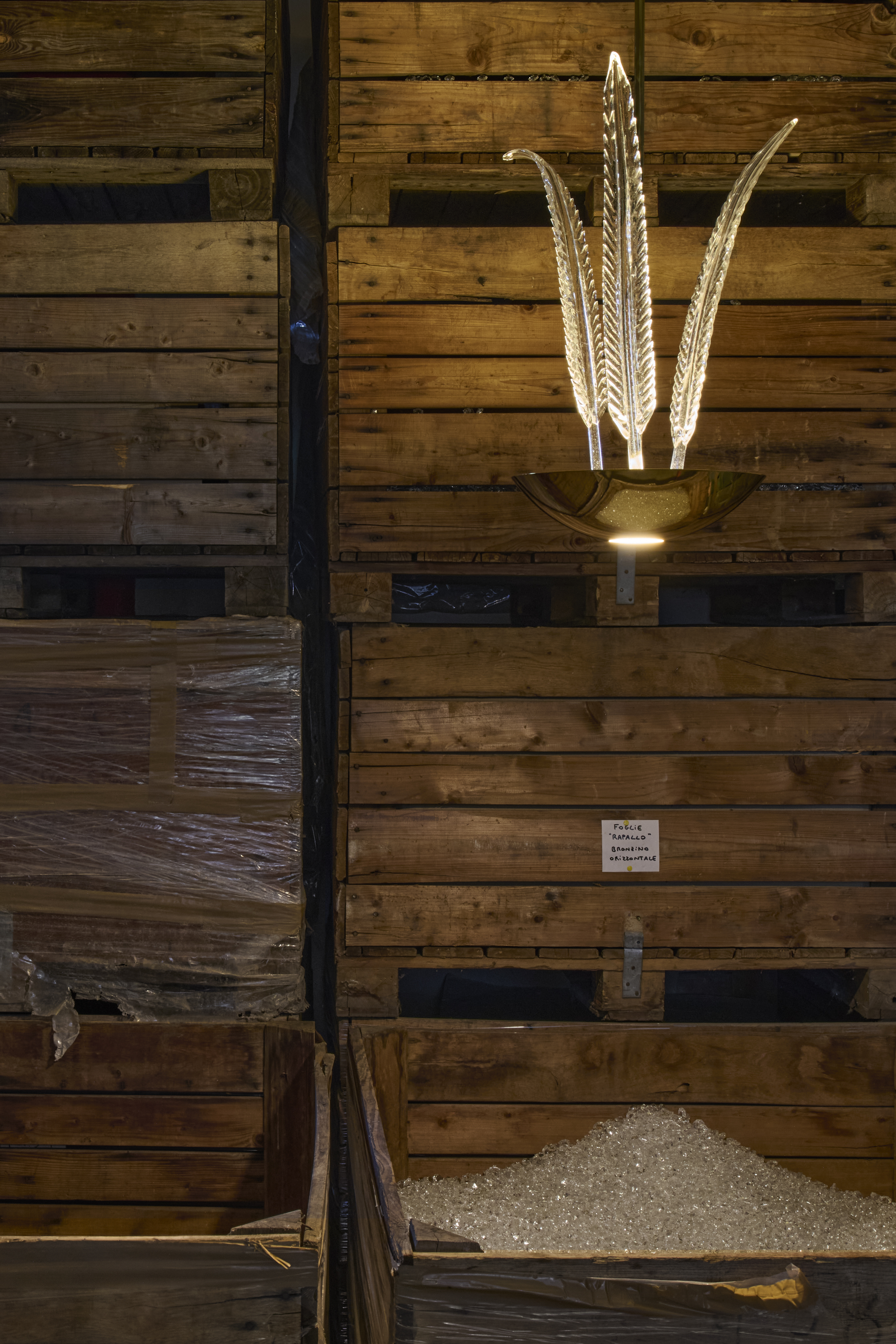 Murano glass lamps by Blue Green Works