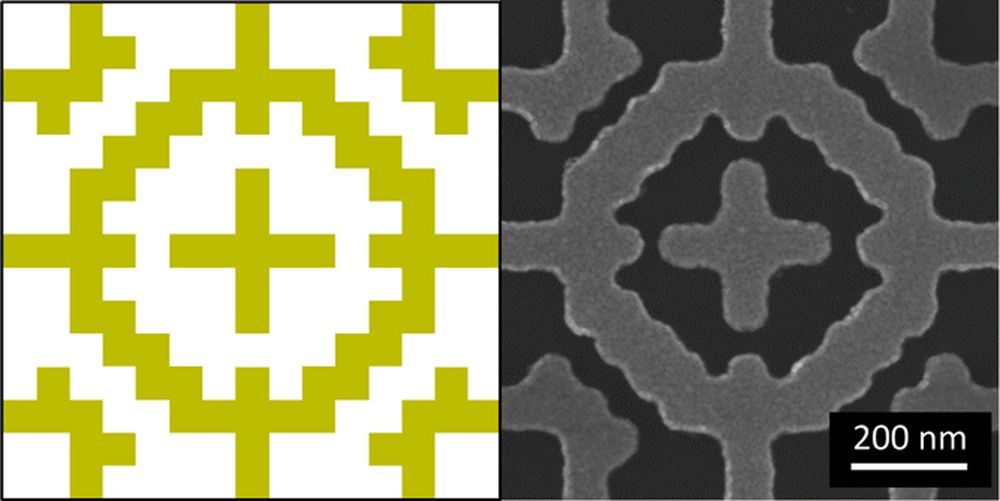 Designing a metamaterial pattern