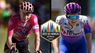 The US team will be led in elite road races at 2022 UCI Road World Championships by Neilson Powless for men and Kristen Faulkner for women Getty Images composite