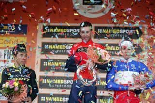 The Milan-San Remo podium