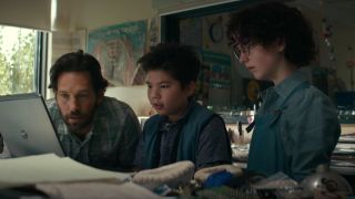 Paul Rudd and the cast of Afterlife