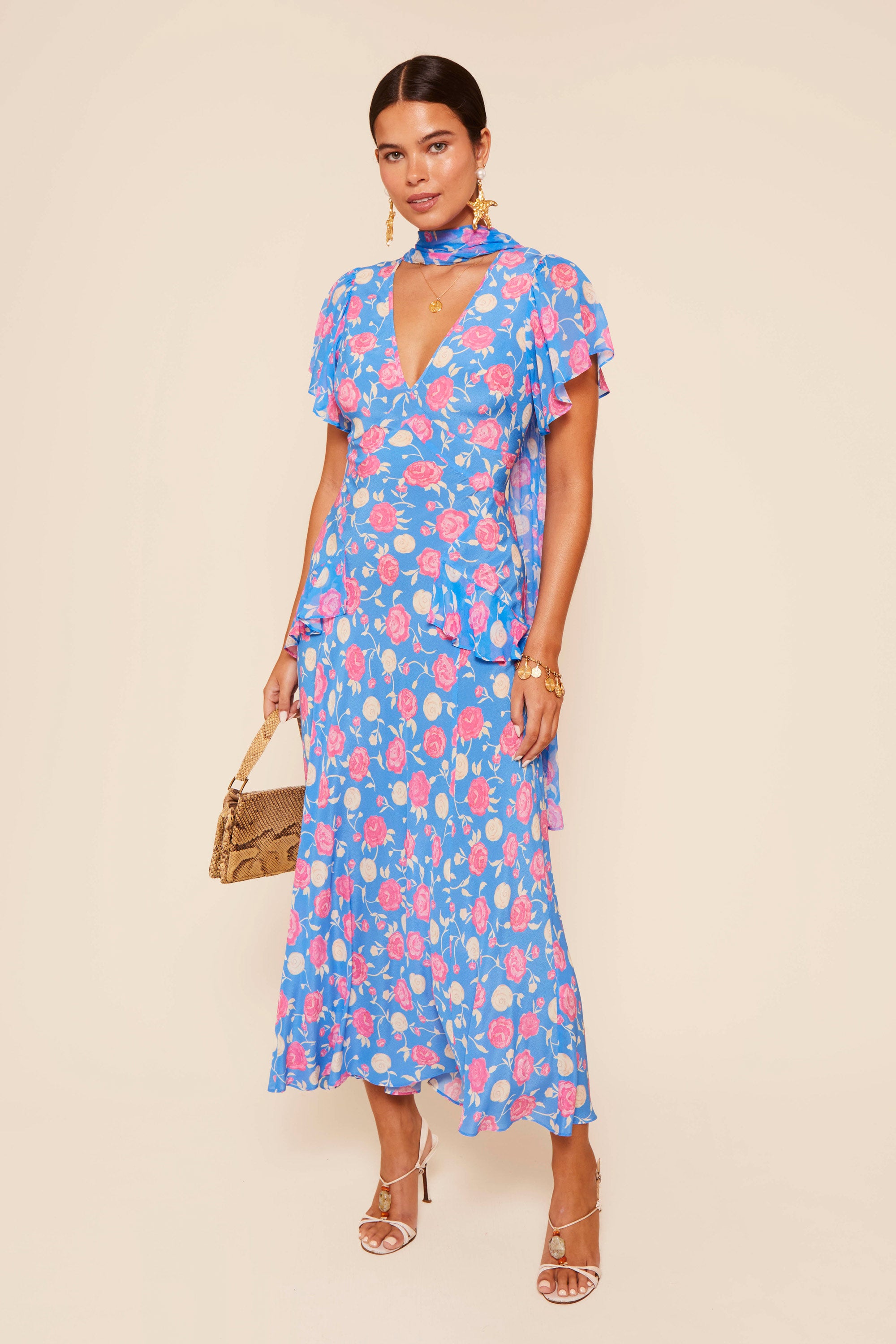 Evie - Rose Shell Blue