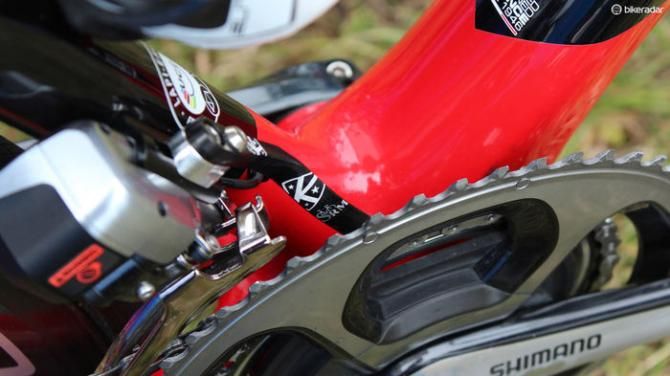 frame mounted chain guide