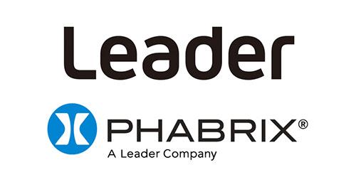 Leader and Phabrix logos