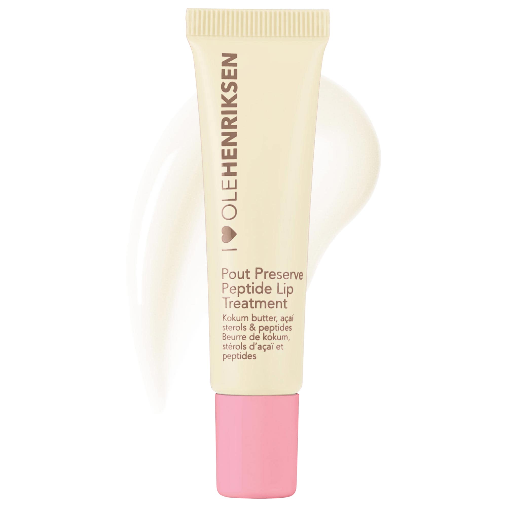 Pout Preserve Hydrating Peptide Lip Treatment - Peach Glaze - Glazed Peach Tint + Sweet Peach Scent