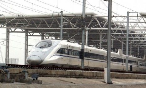 China&amp;#039;s CRH high-speed train embarks on its test run May 11, 2011: California lawmakers approved financing for its own bullet train, which could cost the cash-strapped state $68 billion.