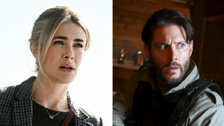 Melissa Roxburgh as Dory in Season 1x11 and Jensen Ackles as Russell in Season 1x12 of CBS' Tracker