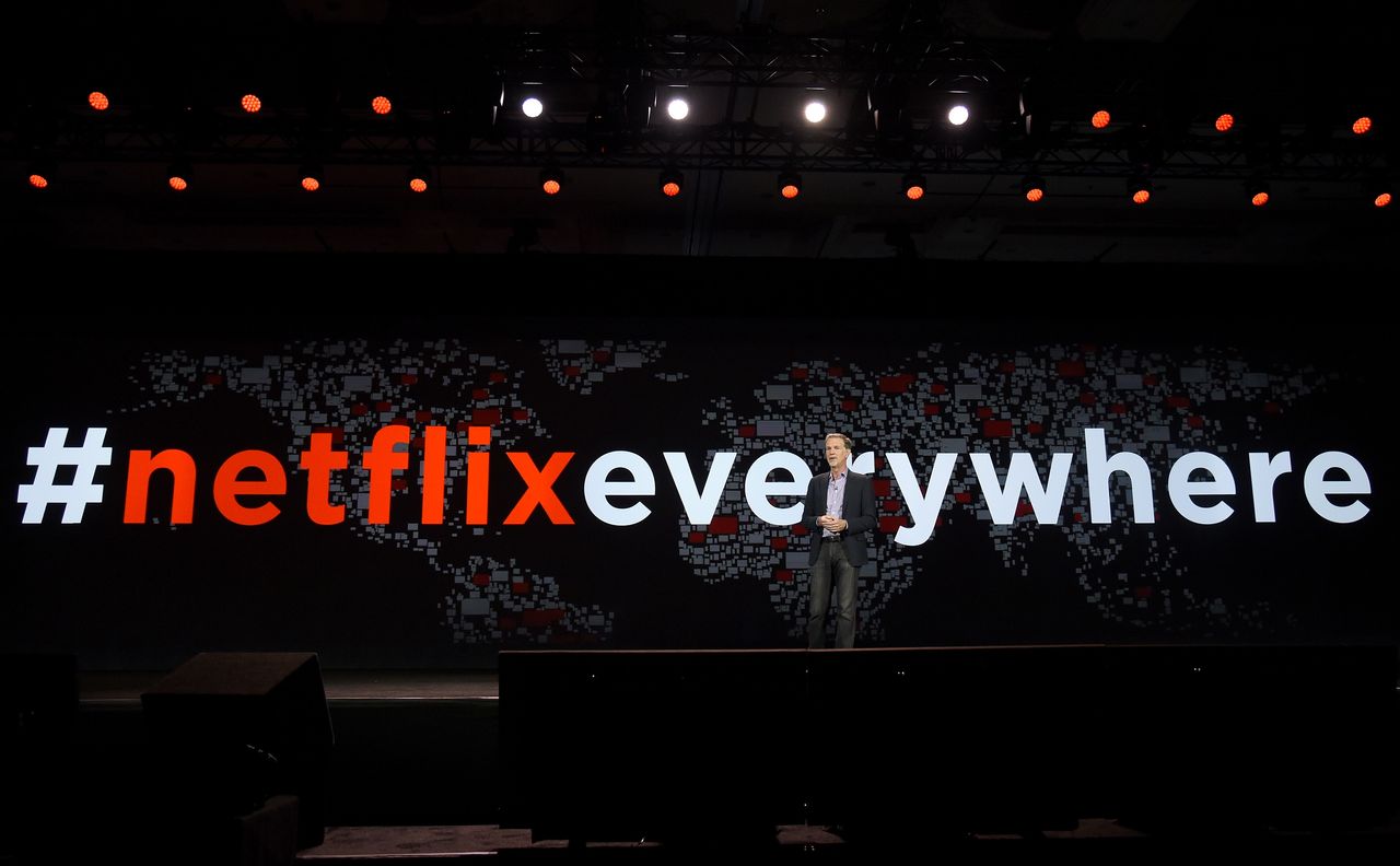 Netflix has gone global. 