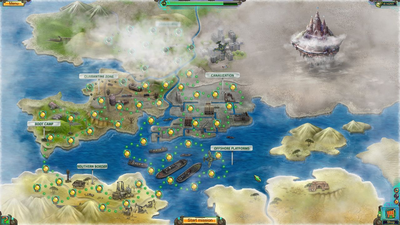 Robowars, an RTS by N-Game Studios.