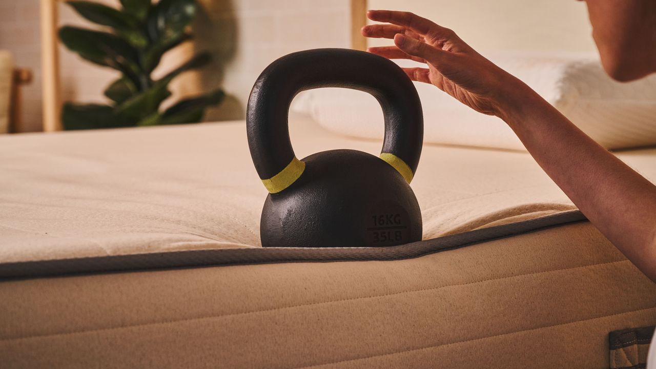 We test the edge support of the Nolah Natural 11 Mattress