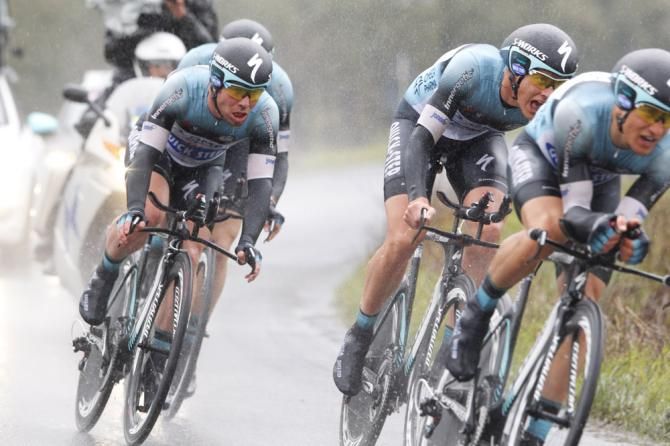 Omega Pharma-Quick Step power to victory.