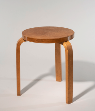 Artek Alvar Aalto stool in wood