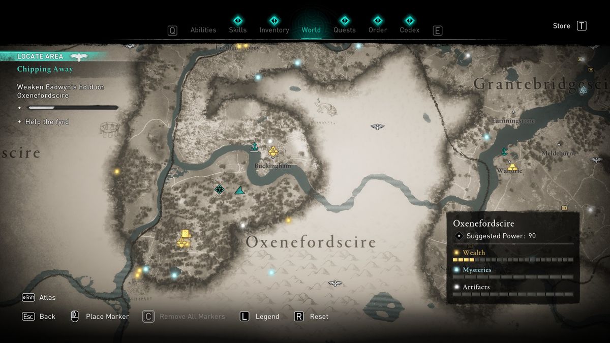 AC Valhalla Chipping Away
