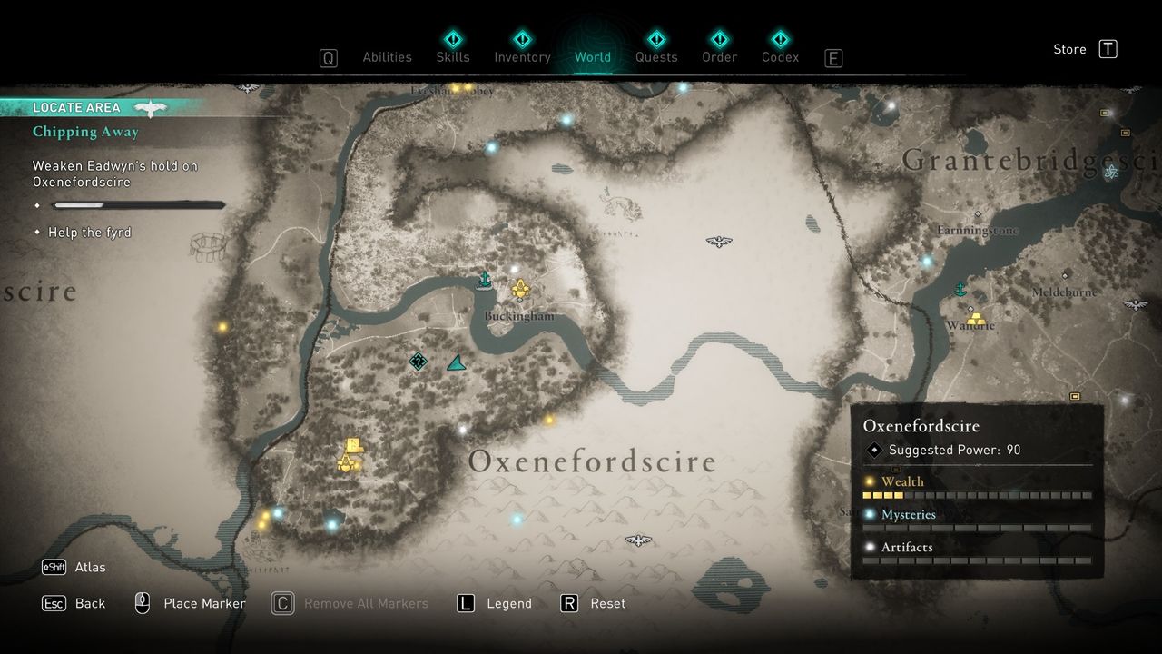 AC Valhalla Chipping Away