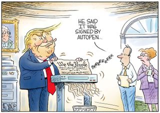 Political Cartoon