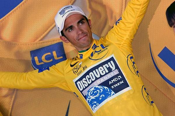 Contador accepts the yellow begrudgingly?