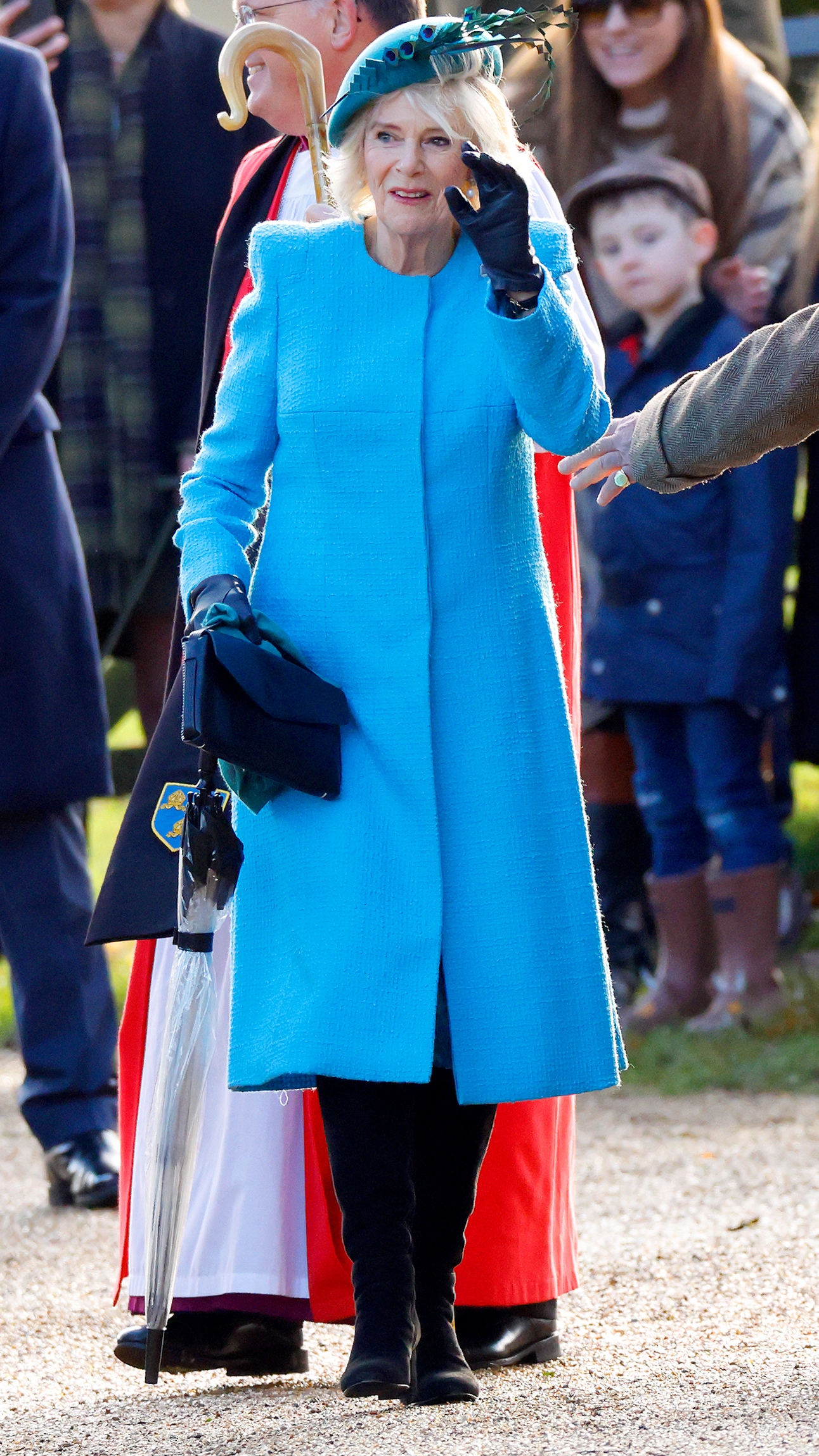 Queen Camilla's final look of 2023 had a rainy day accessory | Woman & Home