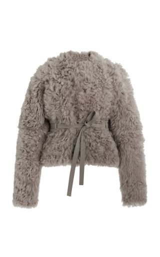 Yulia Reversible Shearling-Leather Jacket