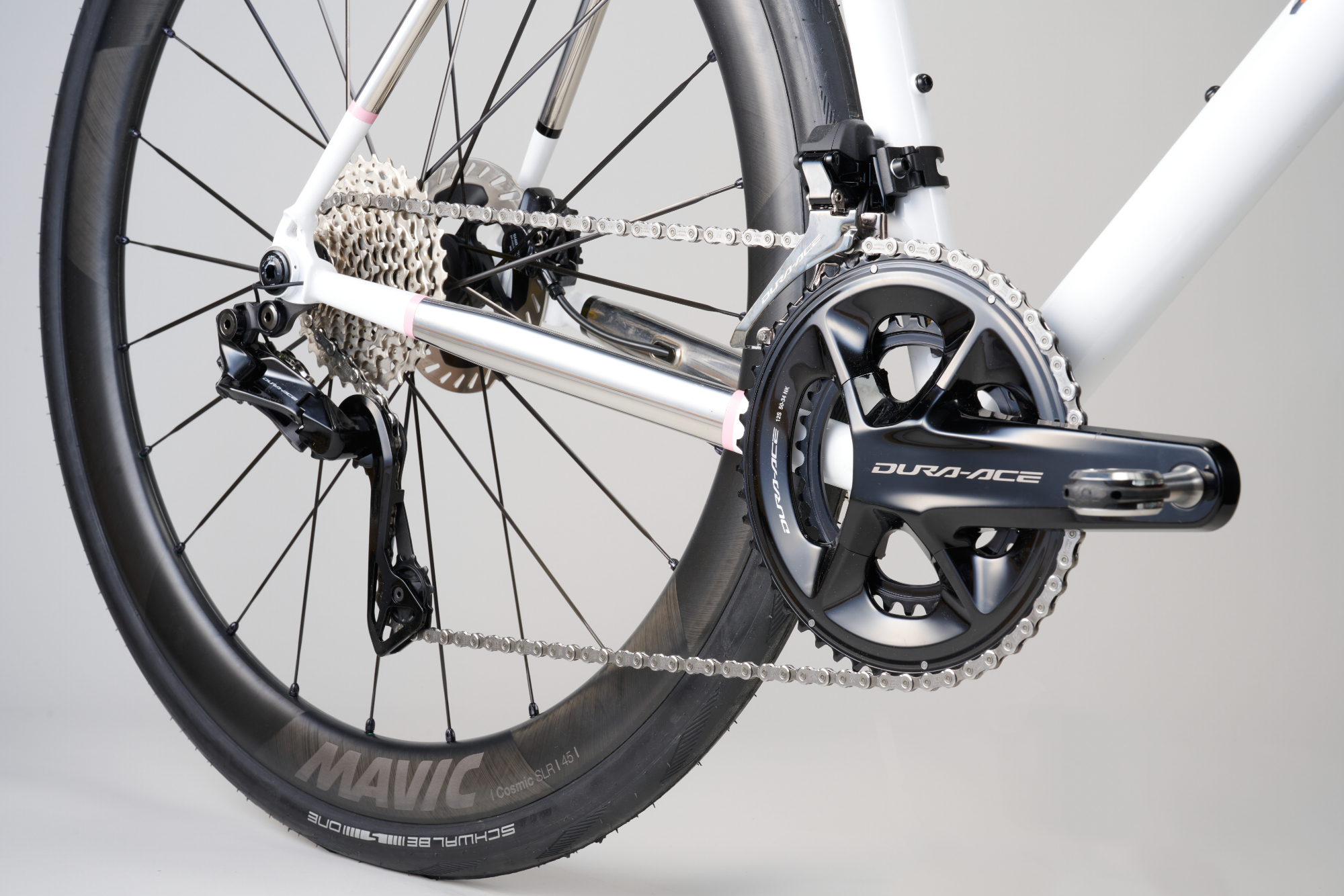 Detail of the Cinelli Speciale Corsa XCR road bike