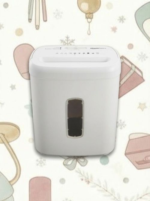 Amazon Basics Cross Cut Paper and Credit Card Shredder