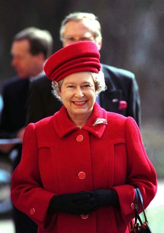 Queen On A Visit To Warsaw, Poland.