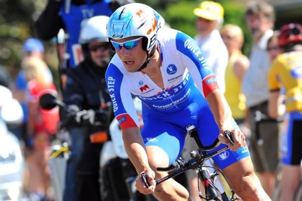 Tom Boonen (Quick Step) put in a good prologue in eighth