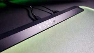 The best mouse pads used on a black desk with lighting enabled, if applicable.